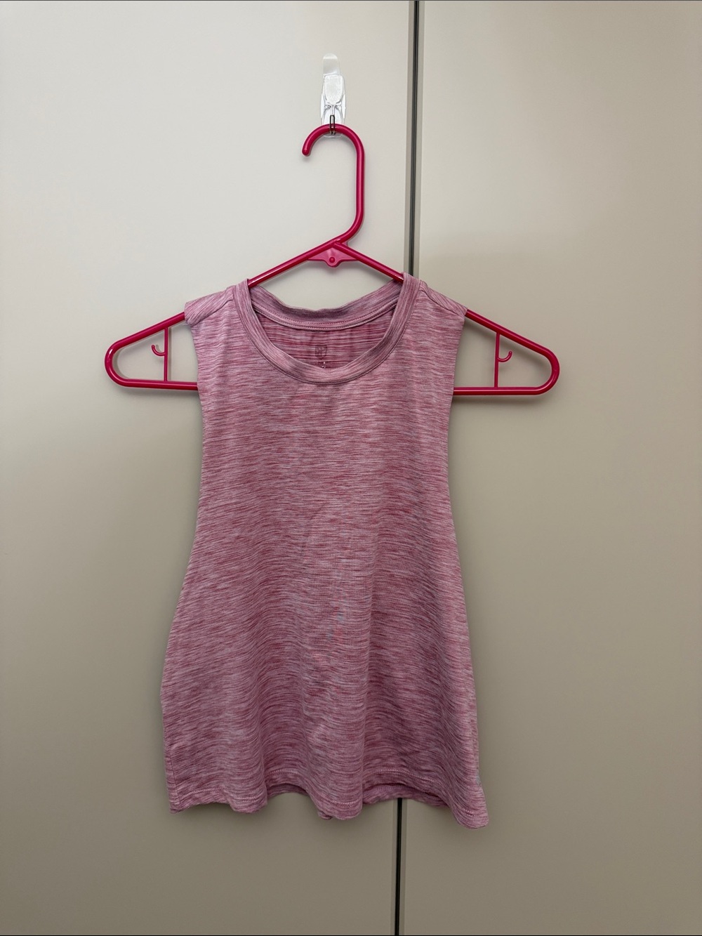 Born Primitive Cropped Heathered Pink Tank Top - Size M